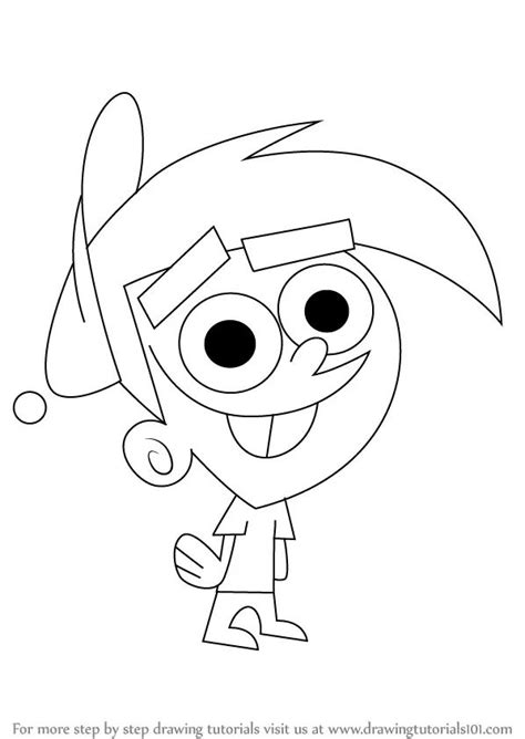 how to draw the fairly oddparents|How to Draw Timmy Turner (The Fairly OddParents) .
